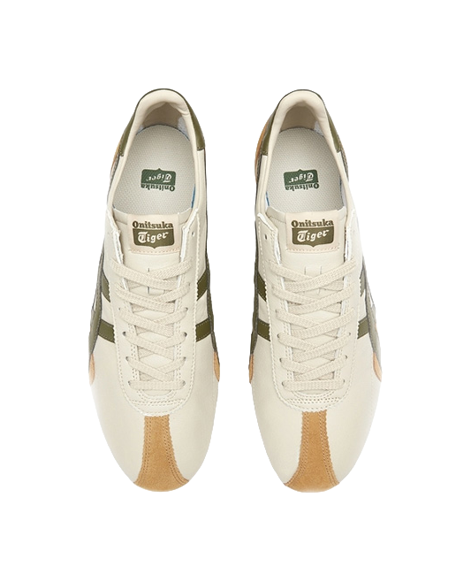 Asics Onitsuka Tiger Runspark Beige Olive Green Mustard Yellow vjkicks