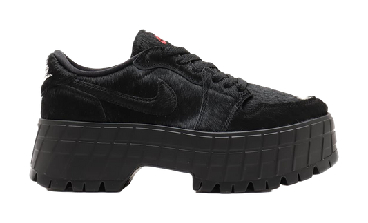 Jordan 1 Low Brooklyn Black Gym Red Womens vjkicks