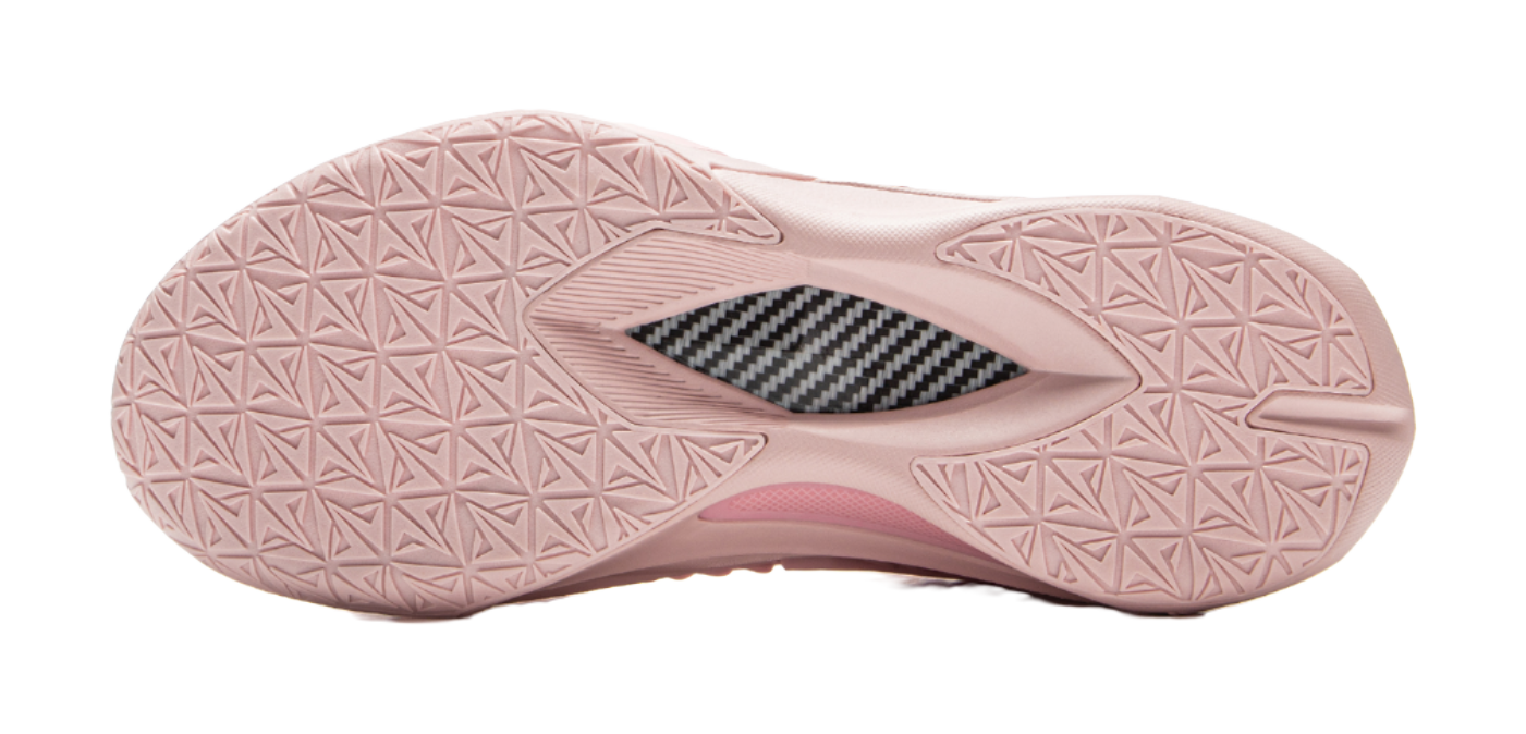 LiNing JB3 Coverage Anti Rollover Low top Basketball Shoes Mens Light Pink vjkicks