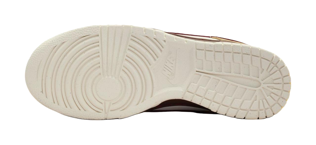 Nike Dunk Low top Skateboard Shoes Womens Beige Red vjkicks