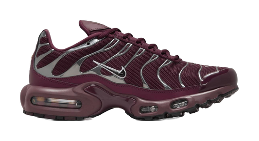 Nike Air Max Plus Se Night Maroon Metallic Silver Womens vjkicks