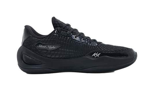 RIGORER Reeves Generation Shock Absorbers Slip Resistant Abrasion Resistant Low top Basketball Shoes Mens Black vjkicks