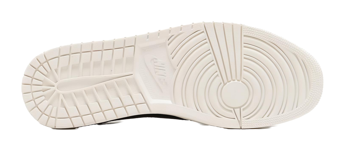 Jordan 1 Retro Low Swooshless Black vjkicks