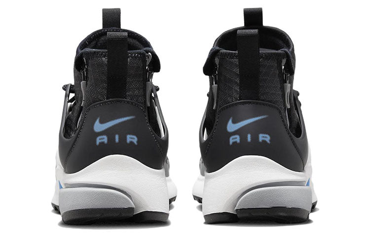 Nike Air Presto Mid Utility Antracite Summit White Particle Grey University Blue vjkicks