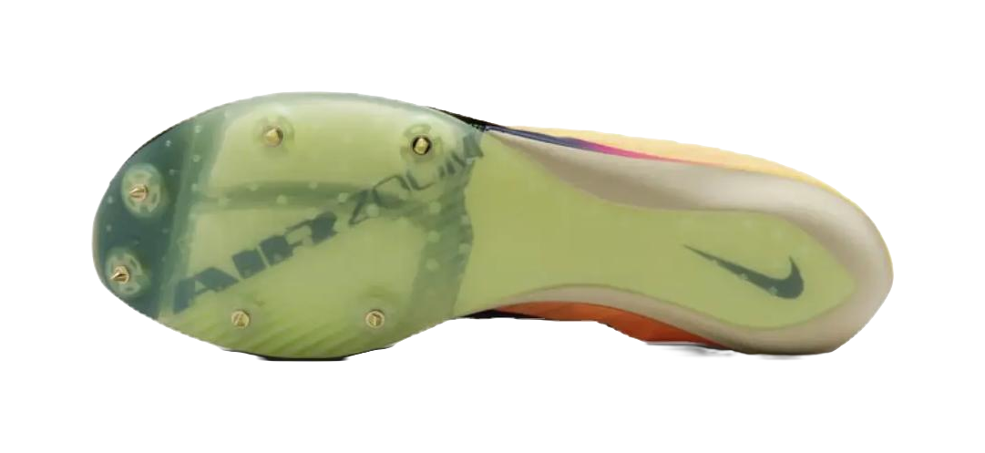 Nike Maxfly 2 Rebound Functionality Orange Sprint Track And Field Shoes Mens vjkicks