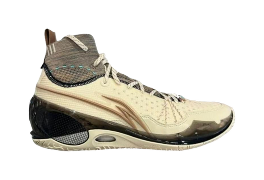 LiNing Wade 808 III Ultra V2 Cushioning, Wear Resistant High Top Basketball Shoes Mens Black White vjkicks