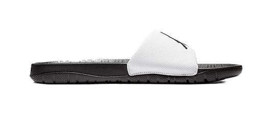 Air Jordan Break Slide White Black vjkicks