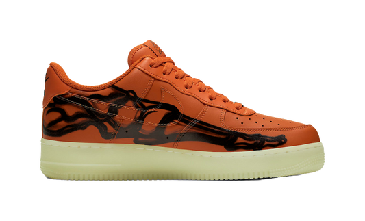 Nike Air Force 1 Low Orange Skeleton vjkicks