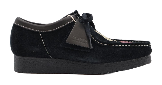 Clarks X Stussy Wallabee Black Suede vjkicks