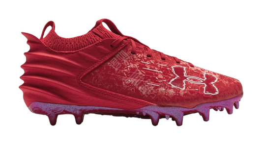 Under Armour Blur 2 AG Artificial Ground Soccer Shoes Mens Red vjkicks
