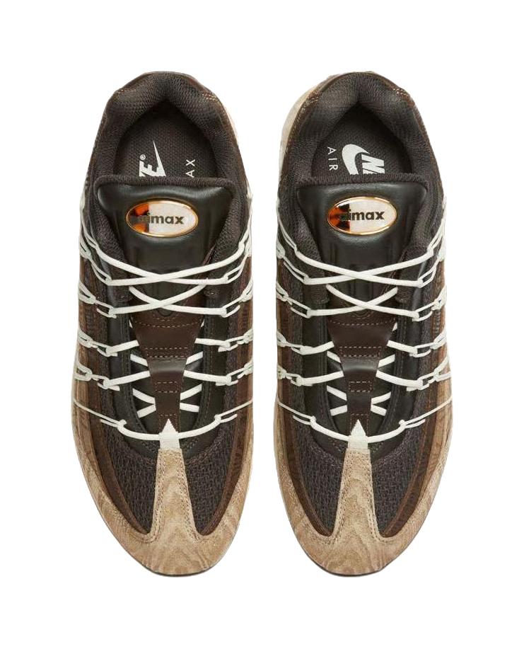 PHANTACI x Nike Air Max 95 Running Shoes Mens Dark Brown vjkicks