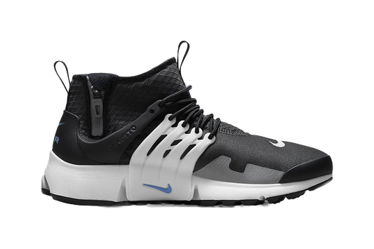 Nike Air Presto Mid Utility Antracite Summit White Particle Grey University Blue vjkicks