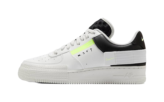 Nike Air Force 1 Type White Barely Volt vjkicks