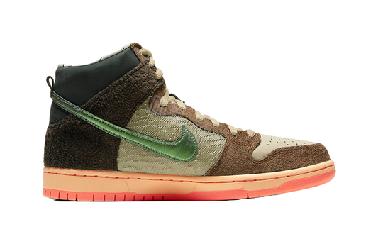 Nike X Concepts Sb Dunk High Pro Skateboard Duck vjkicks