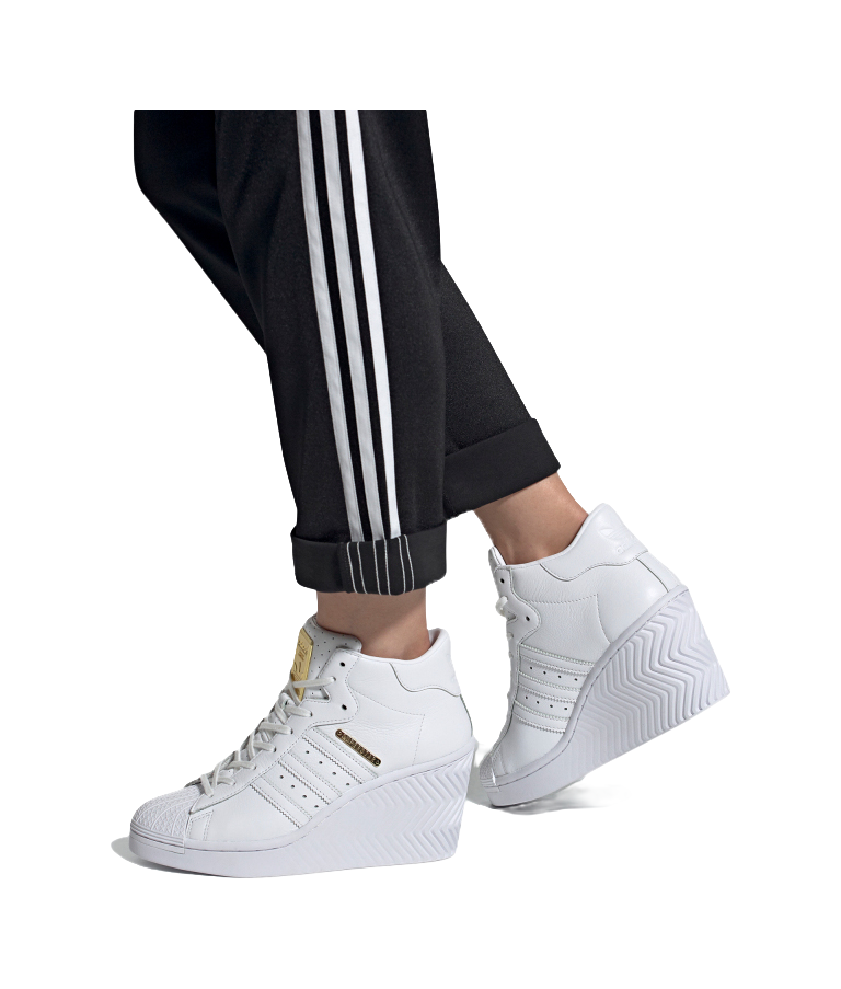 Adidas Womens Superstar Ellure White Gold Metallic Womens vjkicks