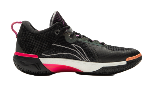 LiNing Wode Phantom 6 Cushioning Anti-Slip And Wear-Resistant Lightweight Rebound Low-Top Basketball Shoes Mens Black vjkicks