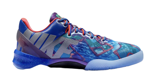 Nike Kobe 8 Slip Resistant Shock Absorbers Low Top Childrens Basketball Shoes Orange/Blue/Green/Red vjkicks