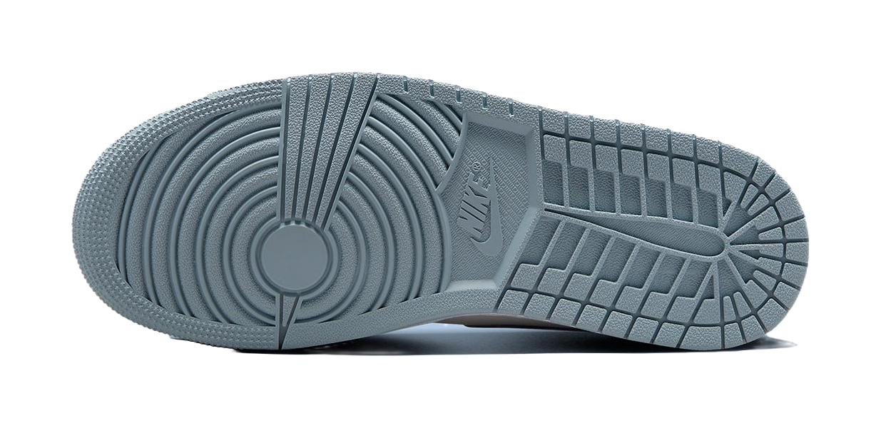 Air Jordan 1 Mid Sail Diffused Blue Womens vjkicks