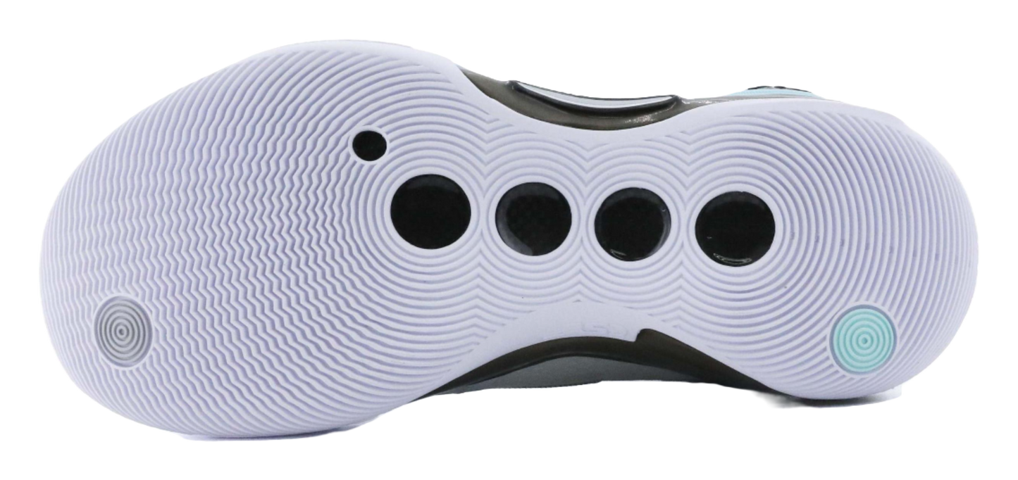 LiNing Non-slip Wear-resistant Shock Absorption Low-Top Basketball Shoes Mens Blue vjkicks