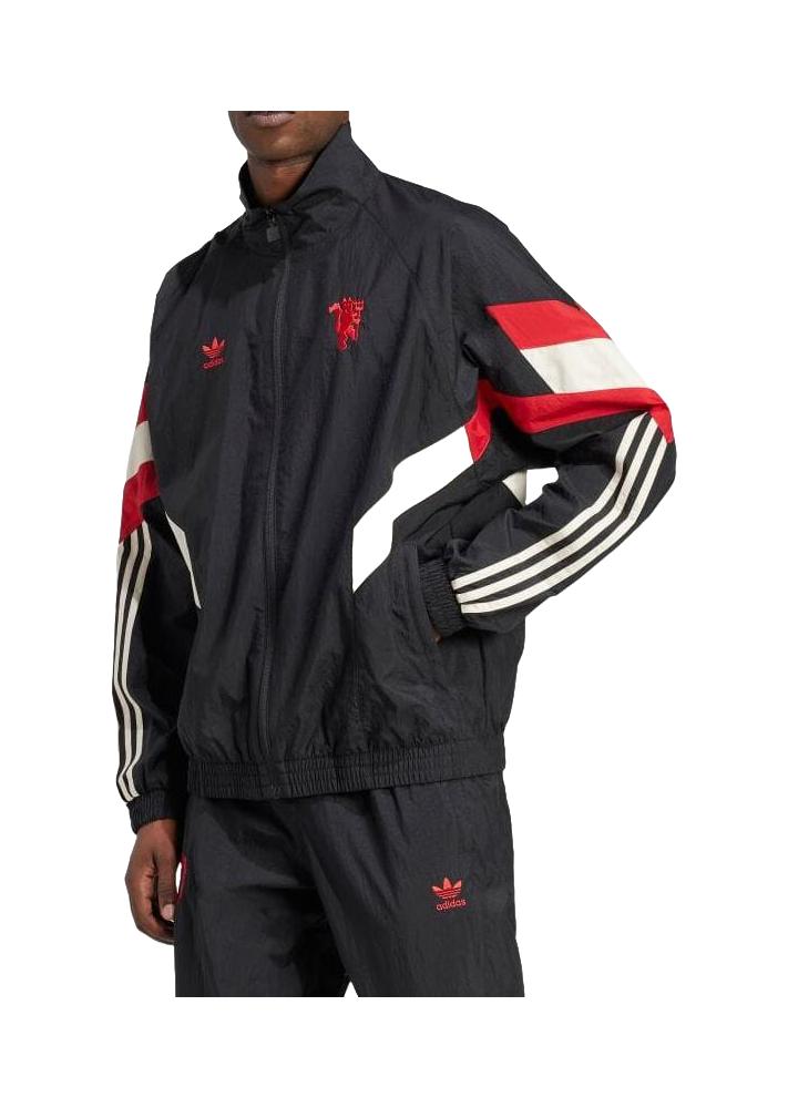 Adidas Originals Manchester Track Jacket Men Black vjkicks
