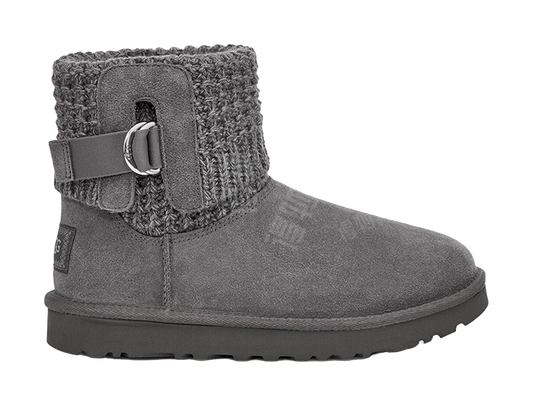 UGG Classic Solene Mini Cozy Stay Warm Outdoor Casual Gray Womens vjkicks