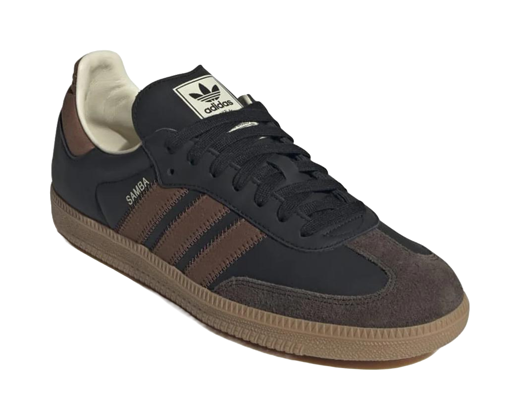 Adidas Samba Og Black Preloved Brown vjkicks