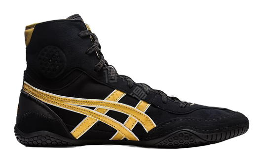 ASICS Dan Gable Evo 3 Black Rich Gold vjkicks