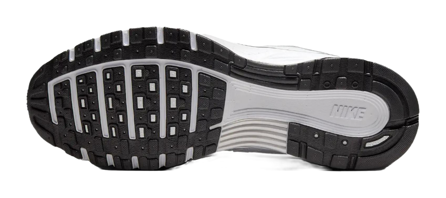 Nike P 6000 White Metallic Silver Black vjkicks