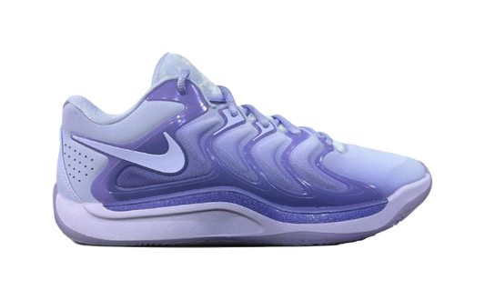 Nike KD 17 Anti-Slip Wear-Resistant Low-Top Basketball Shoes Mens Purple Blue vjkicks