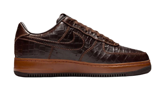 Nike Air Force 1 Low top Skateboard Shoes Mens Brown Black vjkicks