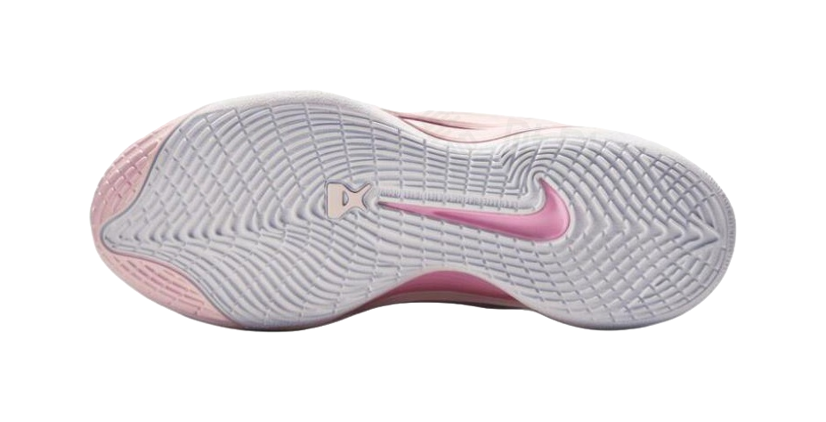 Nike AOne Breathable Traction Basketball Shoes Unisex Pink White vjkicks