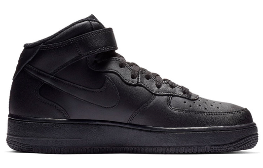 Nike Air Force 1 Mid Triple Black vjkicks