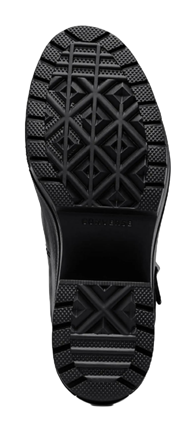 Converse Chuck 70 De Luxe Heel Leather High Buckle Triple Black Womens vjkicks