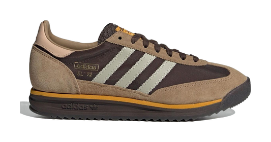 Adidas Sl 72 Rs Brown/Putty Grey/Preloved Yellow Sneakers vjkicks