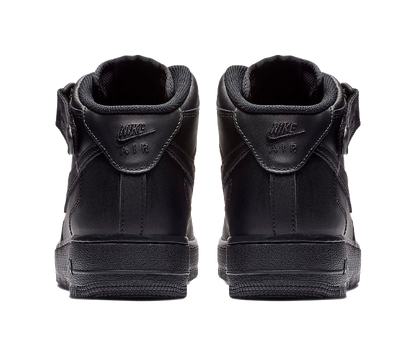 Nike Air Force 1 Mid Triple Black vjkicks