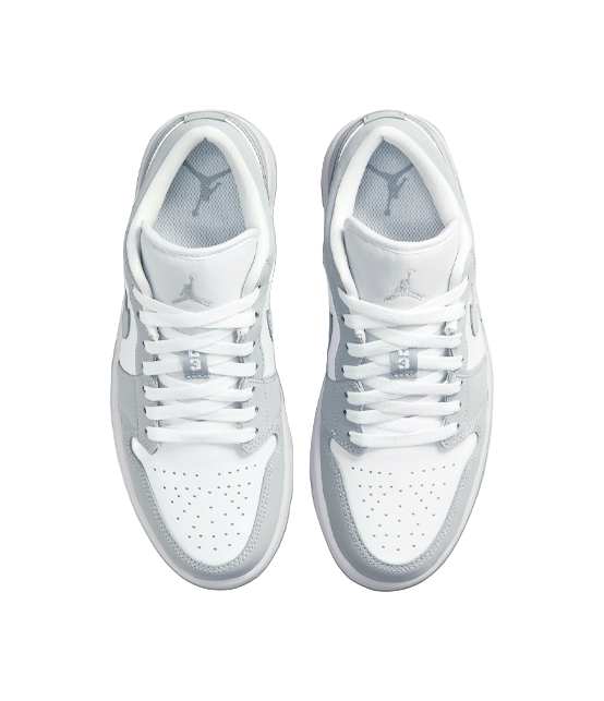 Jordan 1 Low Wolf Grey Womens vjkicks