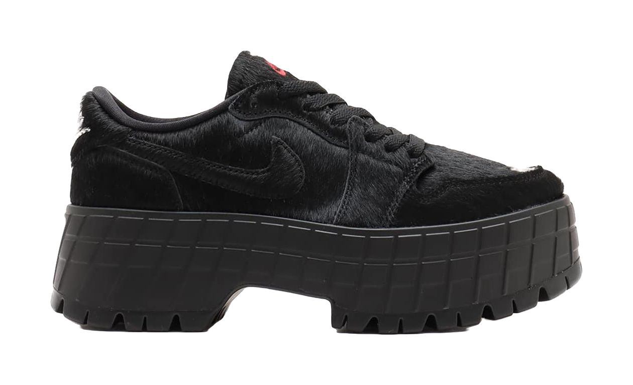 Jordan 1 Low Brooklyn Black Gym Red Womens vjkicks