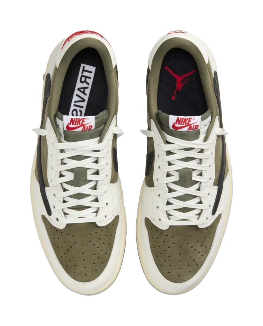 Jordan 1 Retro Low Og Sp Travis Scott Medium Olive vjkicks