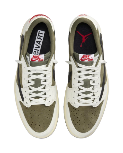 Jordan 1 Retro Low Og Sp Travis Scott Medium Olive vjkicks