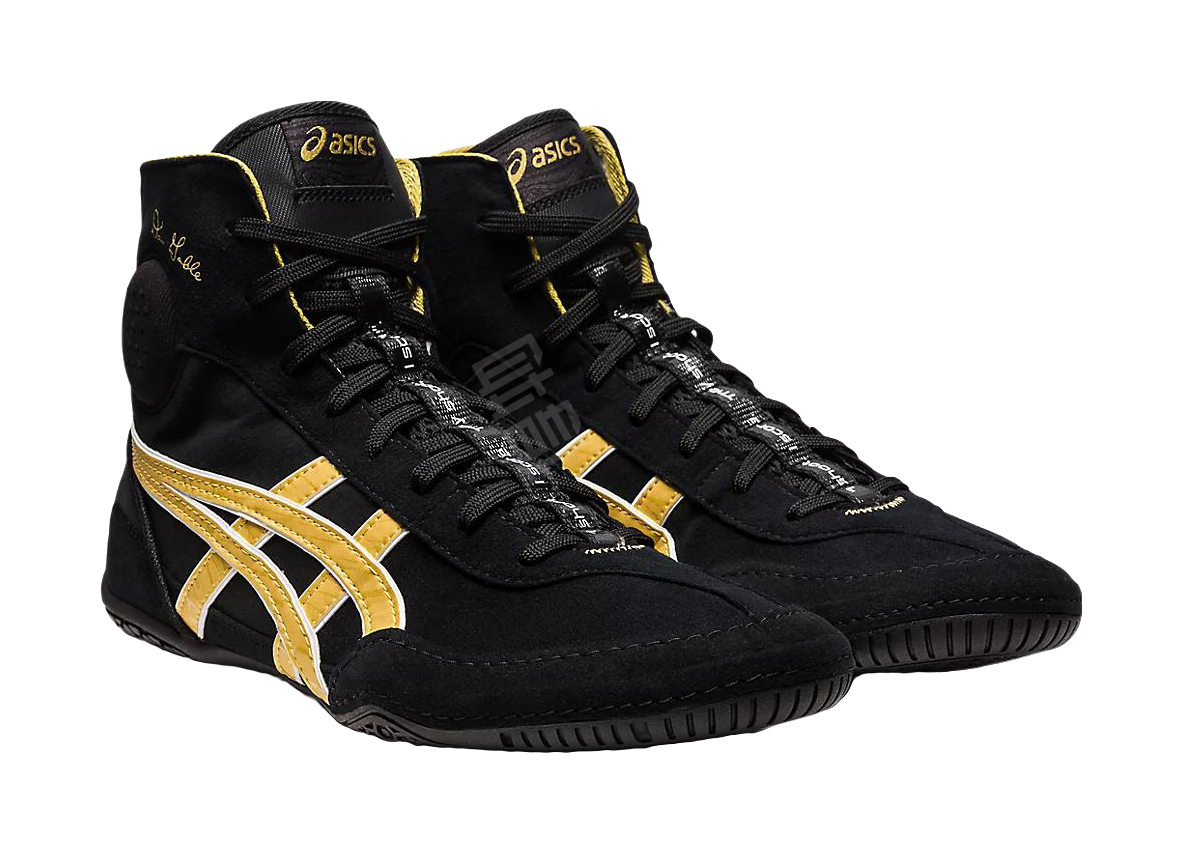 ASICS Dan Gable Evo 3 Black Rich Gold vjkicks