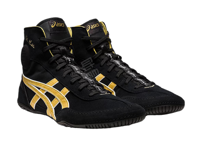 ASICS Dan Gable Evo 3 Black Rich Gold vjkicks