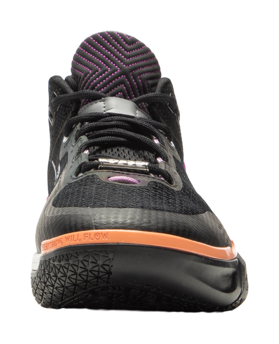 LiNing Wode Phantom 6 Cushioning Anti-Slip And Wear-Resistant Lightweight Rebound Low-Top Basketball Shoes Mens Black vjkicks