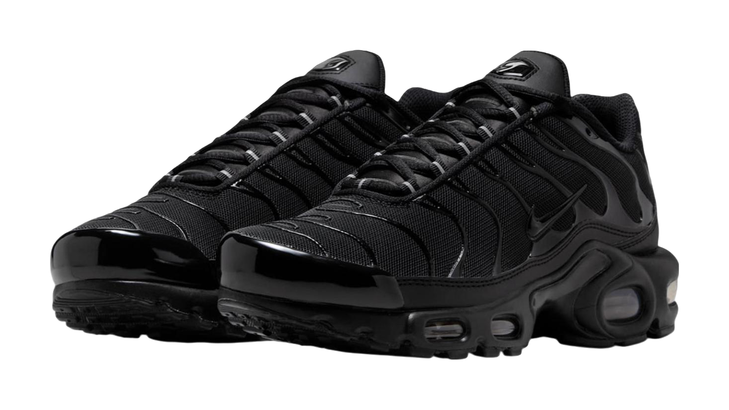 Nike Air Max Plus Triple Black Womens vjkicks