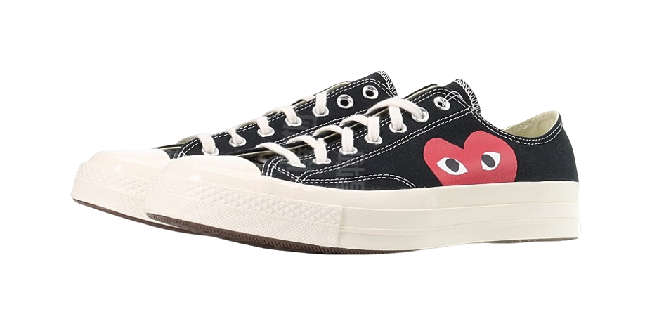 Converse Comme Des Garçons Play X Converse Chuck 70 Low Black vjkicks
