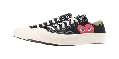Converse Comme Des Garçons Play X Converse Chuck 70 Low Black vjkicks