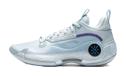 LiNing WOW 10 Way Of Wade 10 Slip Resistant Abrasion Resistant Low top Basketball Shoes Mens Light Blue vjkicks