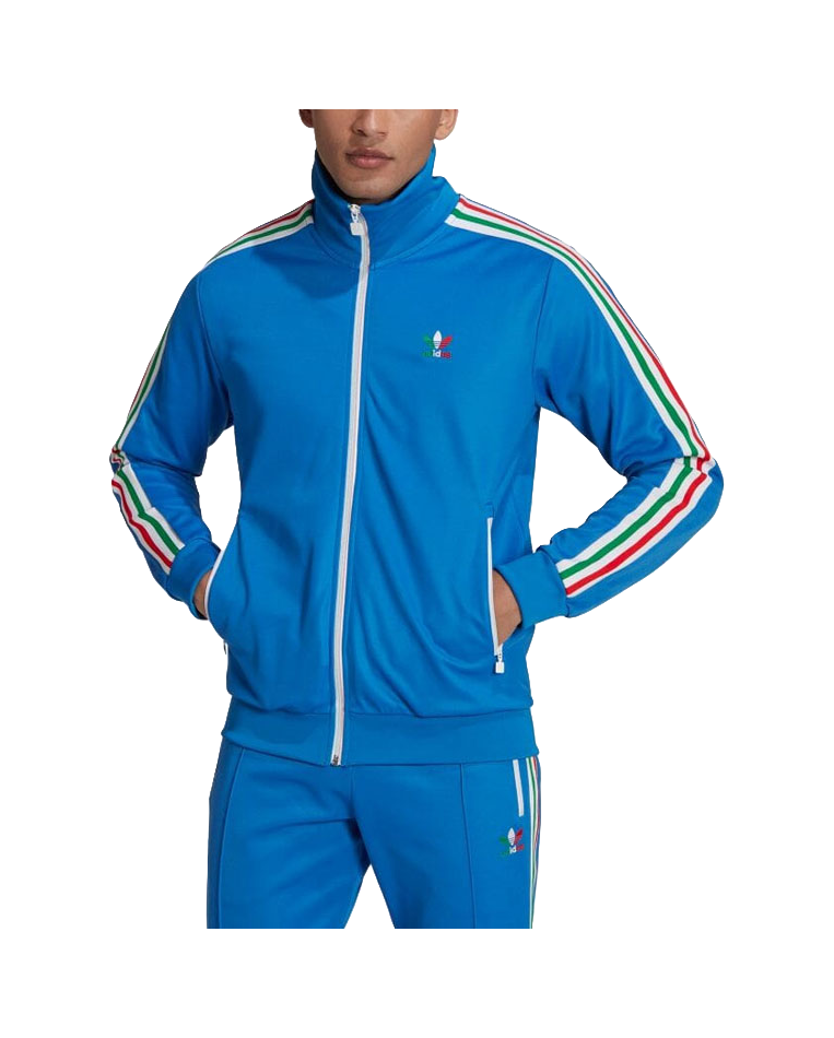 Adidas Originals BECKENBAUER TRACK Jackets Coats Mens Blue vjkicks