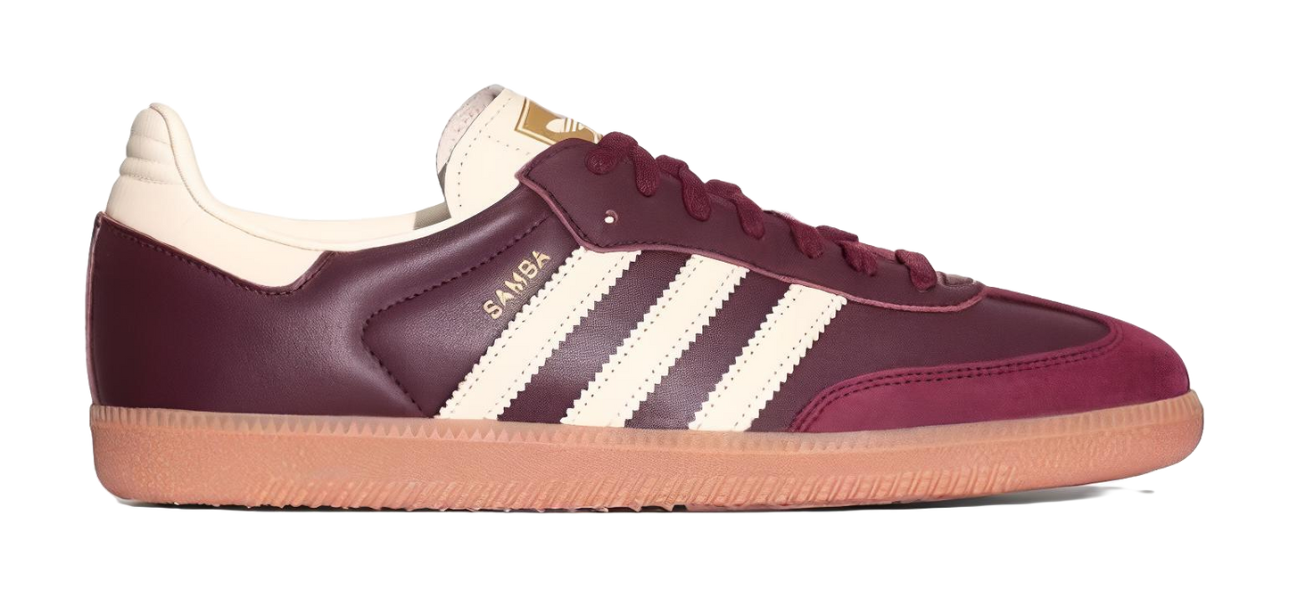 Adidas Womens Samba Og Maroon Womens vjkicks
