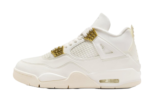 Air Jordan 4 WMNS Metallic Gold vjkicks