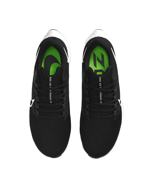 Nike Air Zoom Pegasus 38 Black White vjkicks